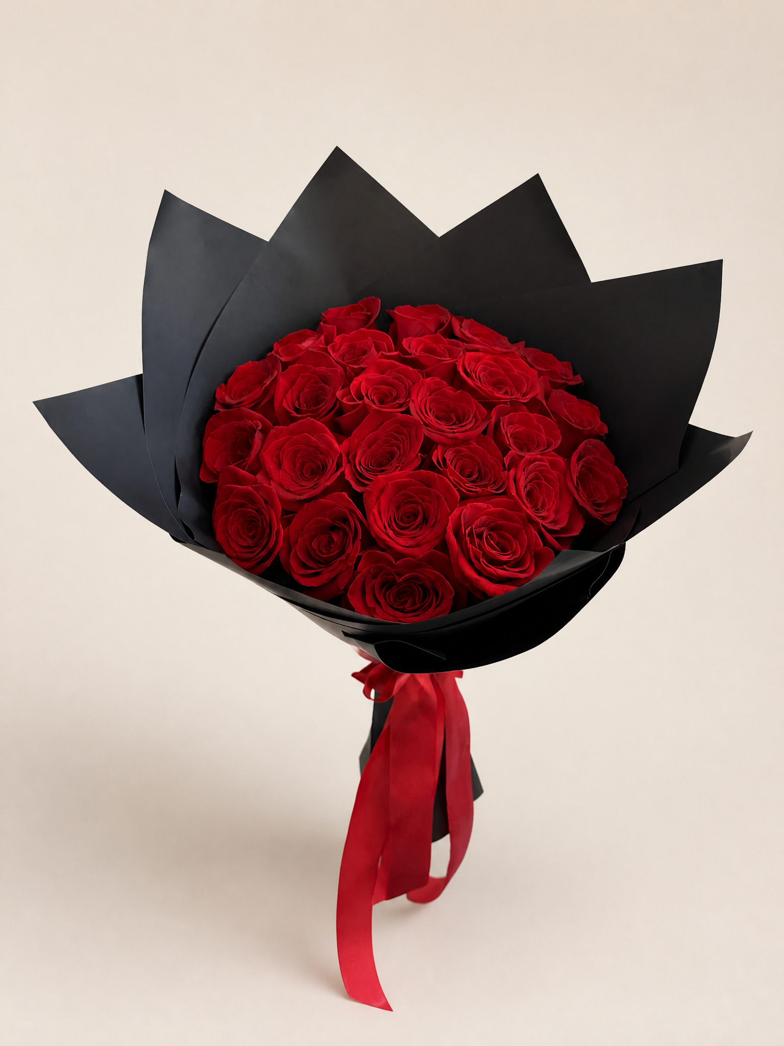 Real D&B bouquet inspiration; not a rendering of selected options
