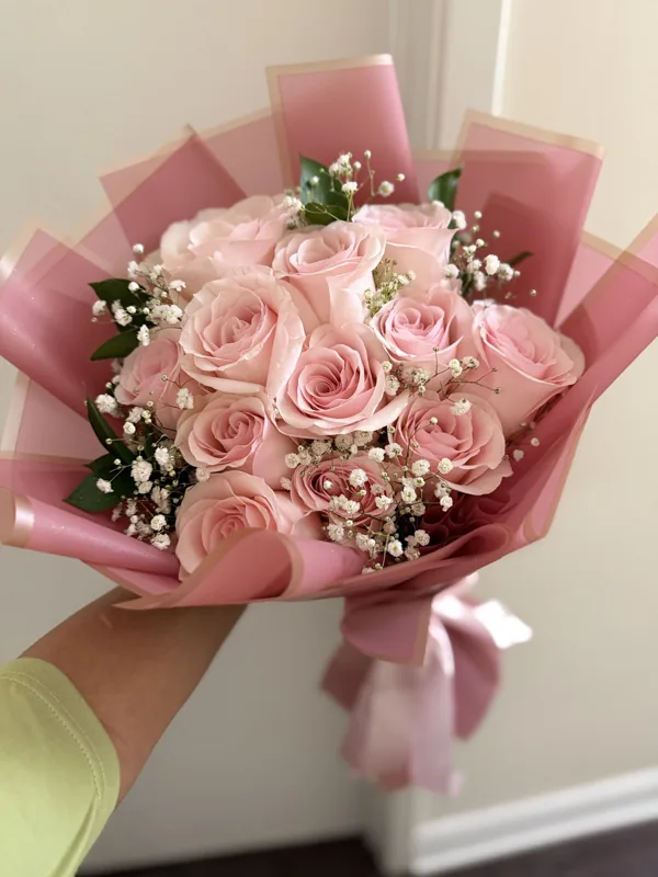 Soft blush garden